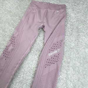 Gymshark Pink Vented Leggings Compression workout fitness Pink Small